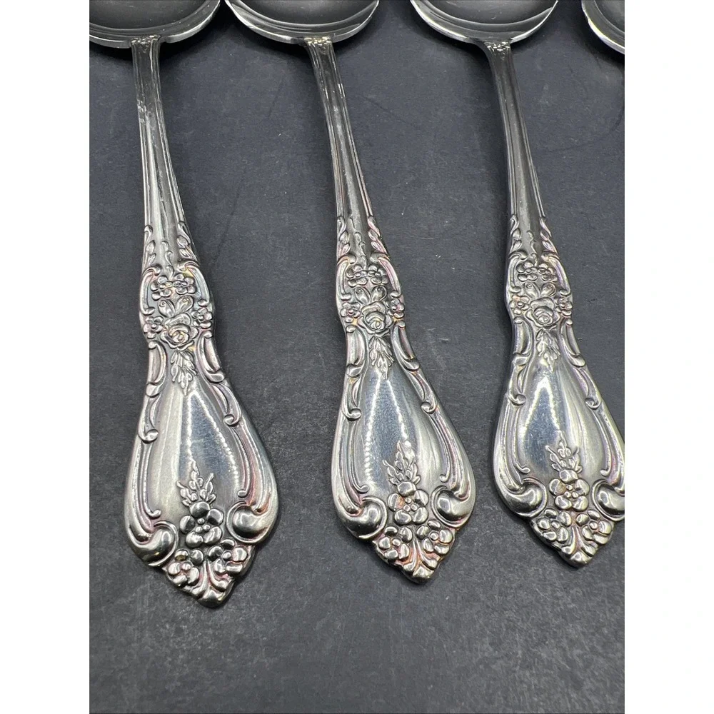 Oneida Kennett Square Distinction Deluxe Stainless Serving Tablespoons Set Of 5